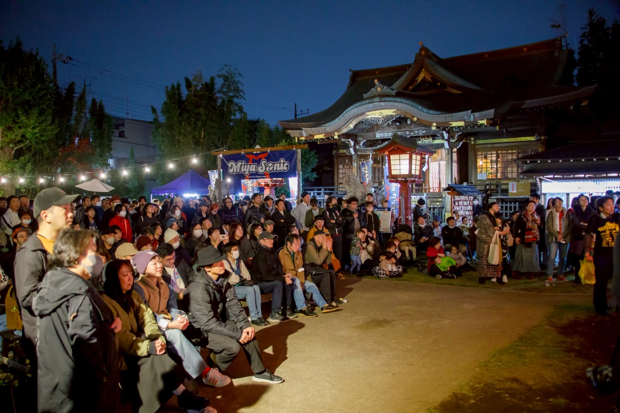 MIYA SONICの賑わう会場風景