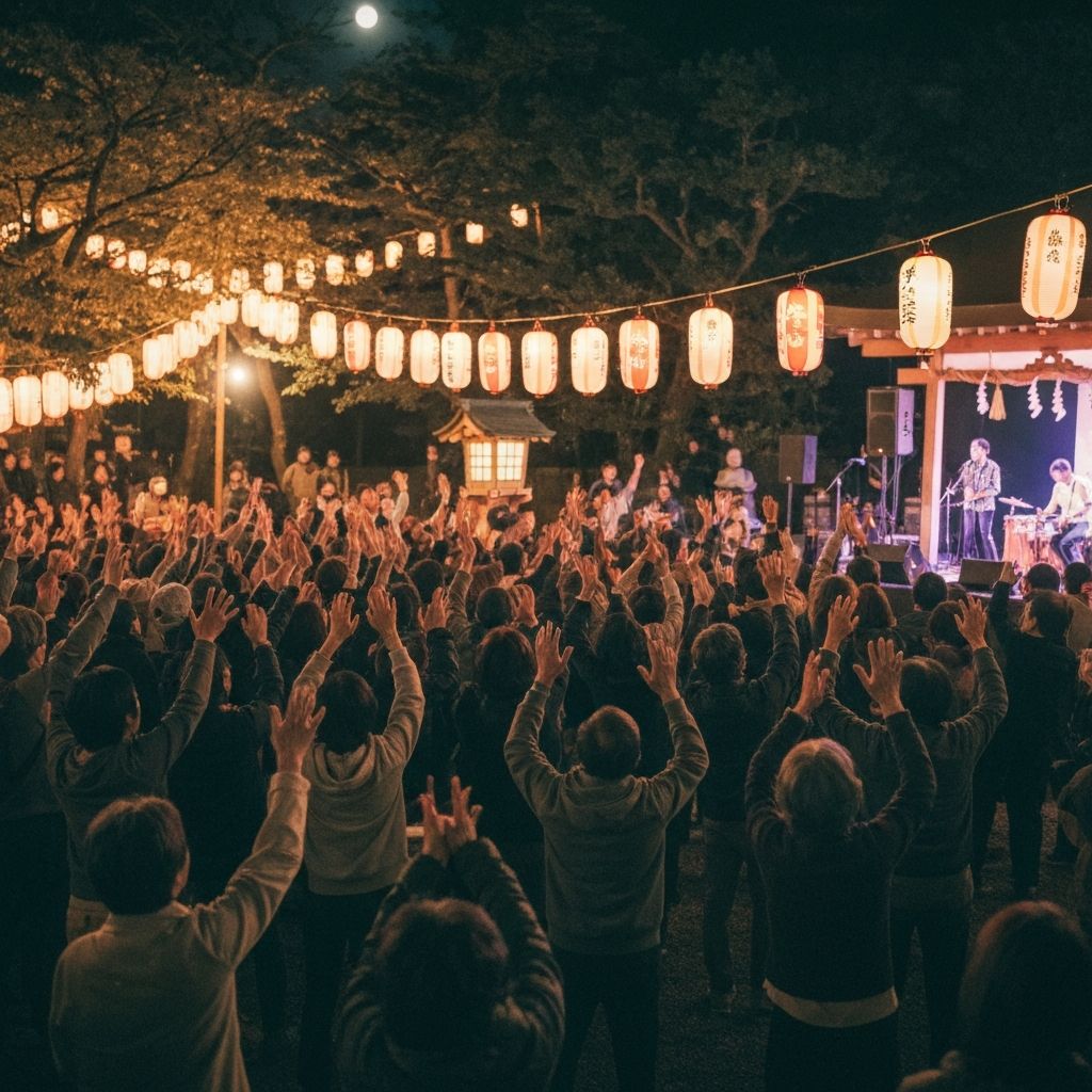 夜の盛り上がり